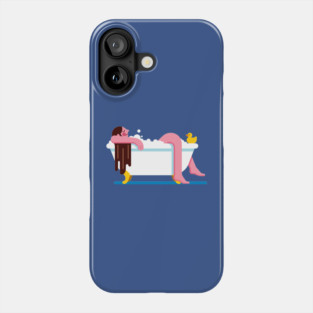 Relaxing Bath Time Phone Case