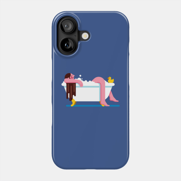 Relaxing Bath Time Phone Case by enrynz
