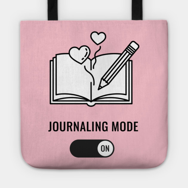 Journaling Mode Activated Tote by enrynz