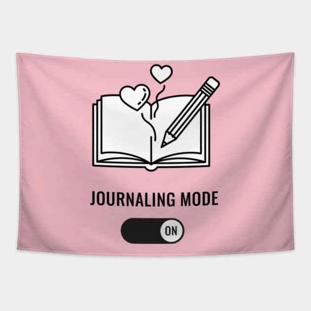 Journaling Mode Activated Tapestry by enrynz