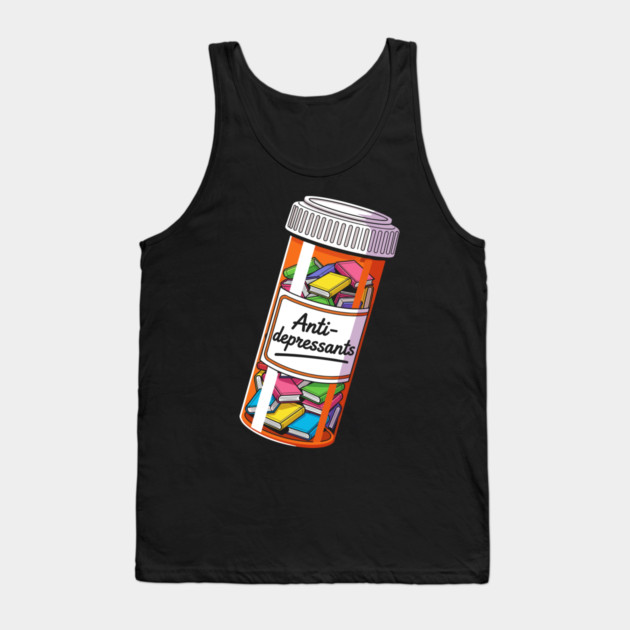 Books as Antidepressants Tank Top by enrynz