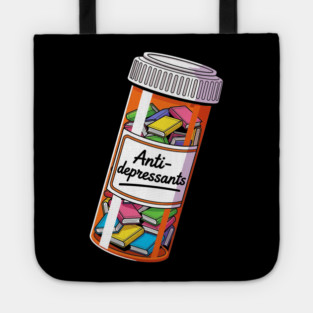 Books as Antidepressants Tote