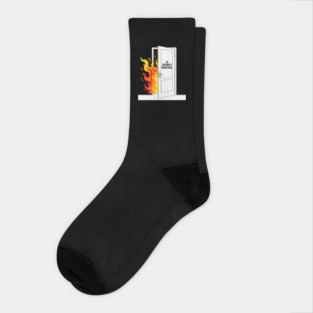 Burning Problem Solver Socks
