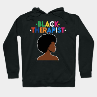 Black Therapist Hoodie