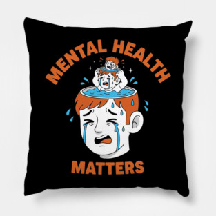 Mental Health Matters Pillow