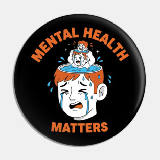 Mental Health Matters Pin