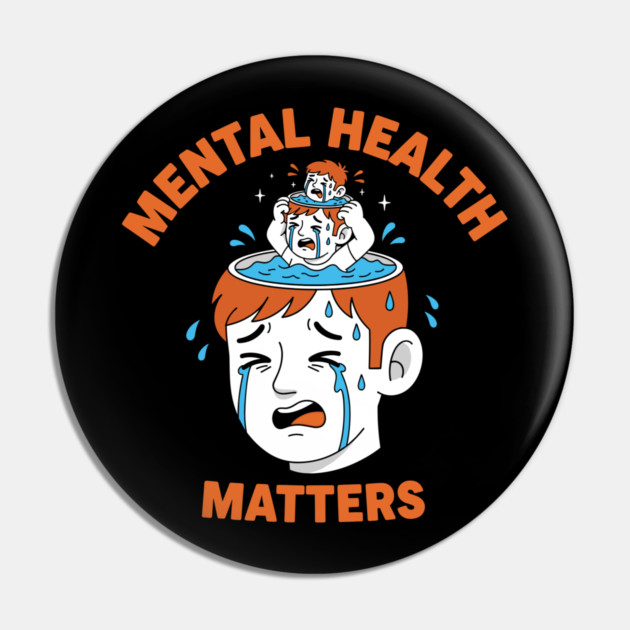 Mental Health Matters Pin by enrynz