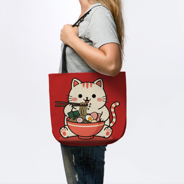 Purrfect Ramen Cat by enrynz