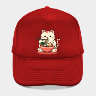 Purrfect Ramen Cat Hat