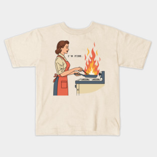 I'm Fine Kids T-Shirt