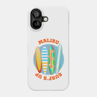 Malibu Surf's Up Phone Case