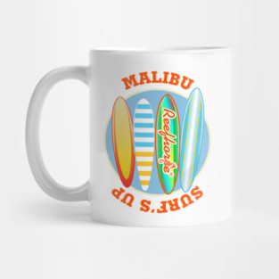 Malibu Surf's Up Mug