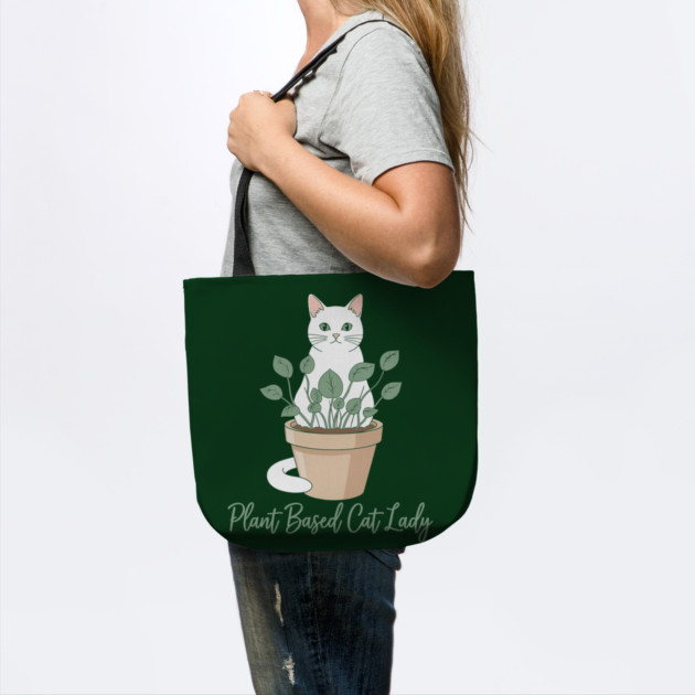 Plant Based Cat Lady by enrynz