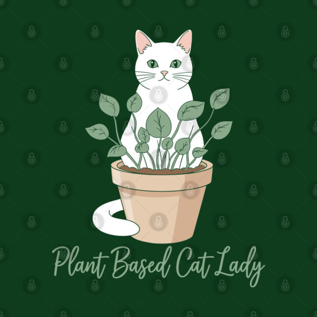 Plant Based Cat Lady by enrynz
