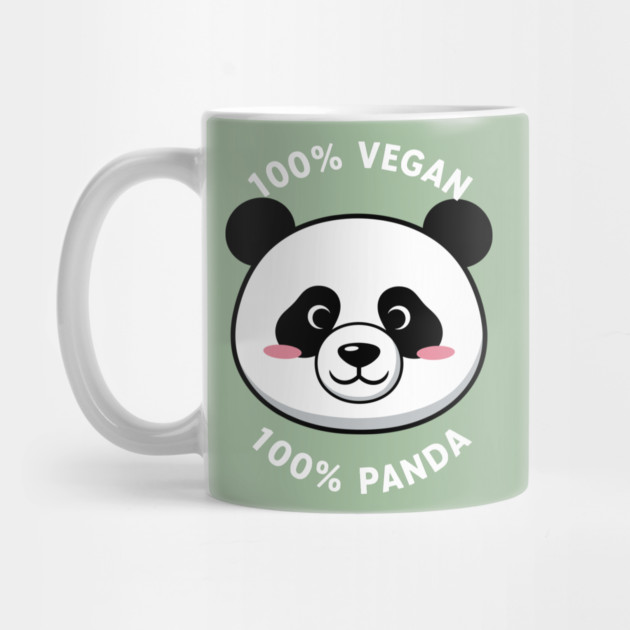 100% vegan, 100% Panda by enrynz