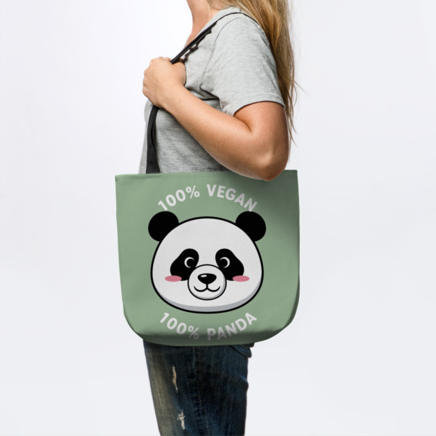 100% vegan, 100% Panda by enrynz