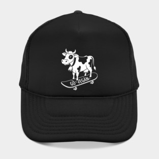 Rad Skateboarder Cow Hat
