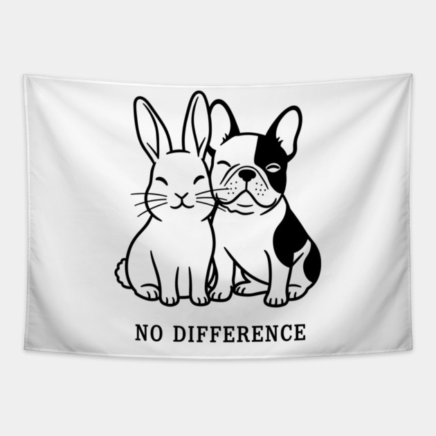 Adorable Pet Duo Tapestry by enrynz