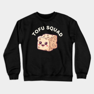 Kawaii Tofu Squad Crewneck Sweatshirt