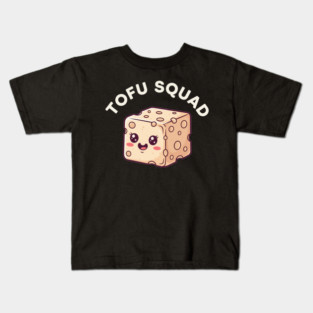 Kawaii Tofu Squad Kids T-Shirt