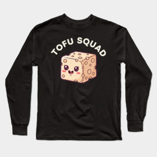 Kawaii Tofu Squad Long Sleeve T-Shirt