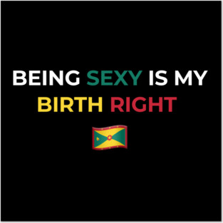 Being Sexy is My Birth Right Grenada Posters and Art