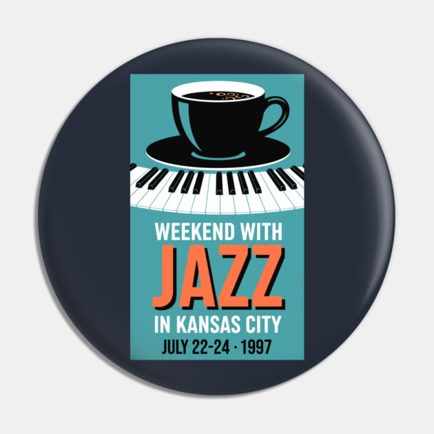 Retro Jazz Weekend Pin by enrynz