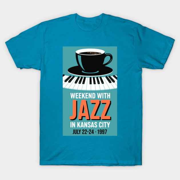Retro Jazz Weekend T-Shirt by enrynz