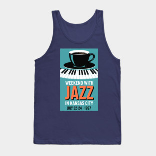Retro Jazz Weekend Tank Top