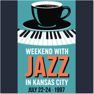 Retro Jazz Weekend Posters and Art