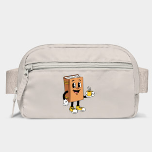 Happy Book Sipping Coffee Bag