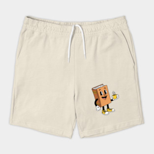 Happy Book Sipping Coffee Shorts