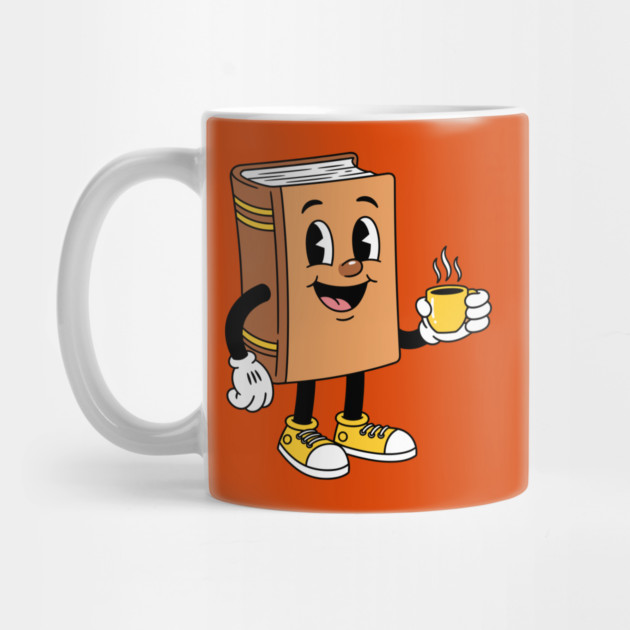 Happy Book Sipping Coffee by enrynz