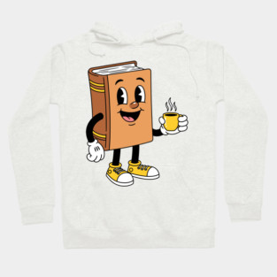 Happy Book Sipping Coffee Hoodie