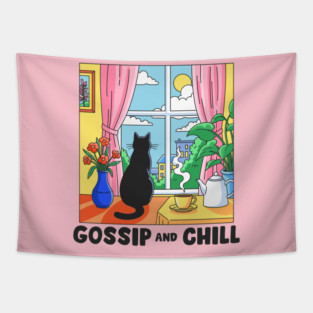 Gossip and Chill Tapestry