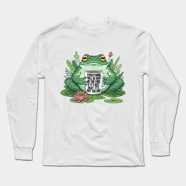 Everything Will Be Okay Long Sleeve T-Shirt by enrynz