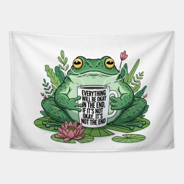 Everything Will Be Okay Tapestry by enrynz