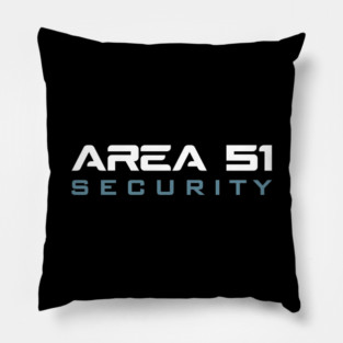 Area 51 Security Job Title Pillow