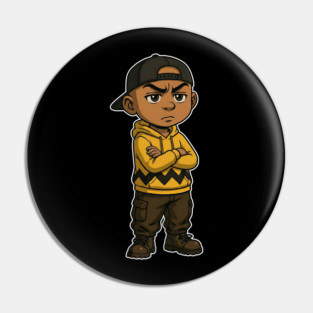 Chuck Lil' Homie Attitude Pin