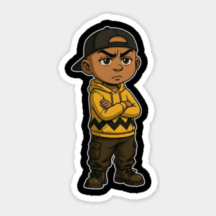 Chuck Lil' Homie Attitude Sticker