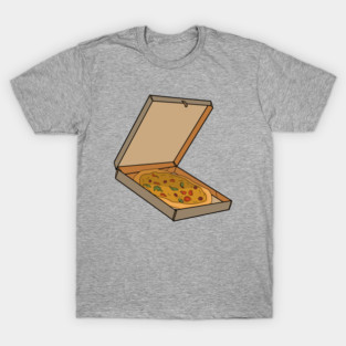 Pizza Box Pop Art Slice T-Shirt