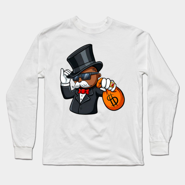 Get the Bag, Get Money, Hustler Long Sleeve T-Shirt by UrbanLifeApparel