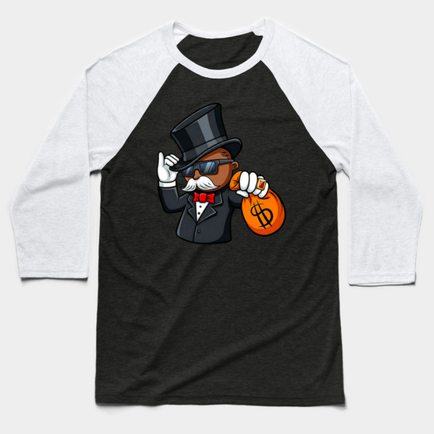 Get the Bag, Get Money, Hustler Baseball T-Shirt by UrbanLifeApparel