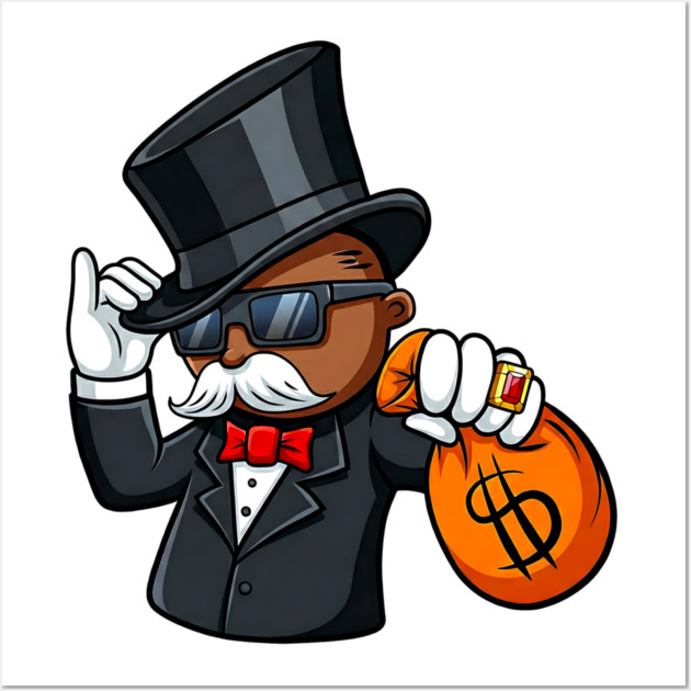 Get the Bag, Get Money, Hustler Wall Art by UrbanLifeApparel