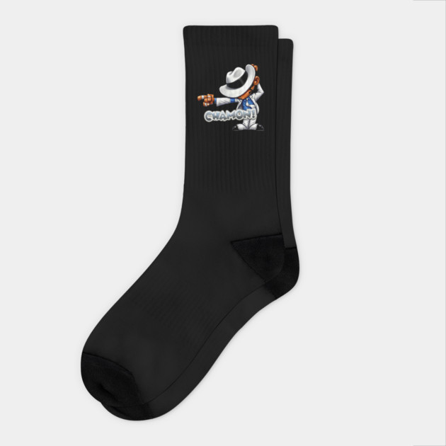 Funny MJ Chamon Design Socks by UrbanLifeApparel