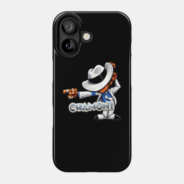 Funny MJ Chamon Design Phone Case by UrbanLifeApparel