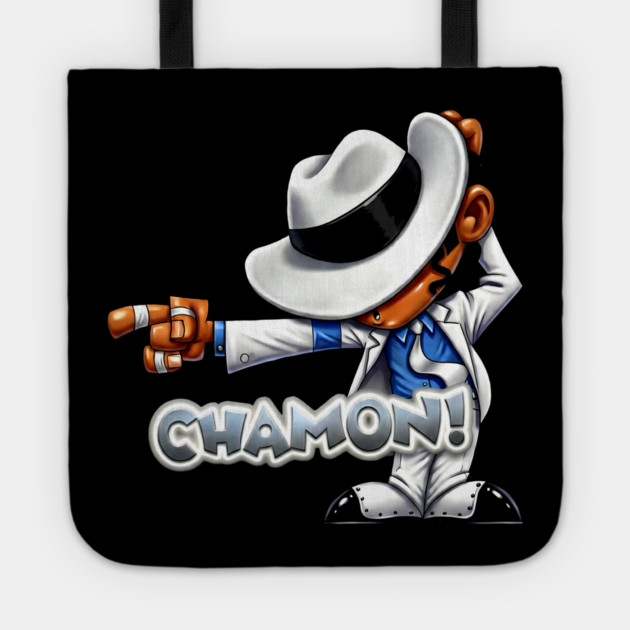 Funny MJ Chamon Design Tote by UrbanLifeApparel