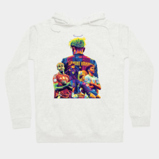 Lamine Yamal Wpap Pop Art Hoodie