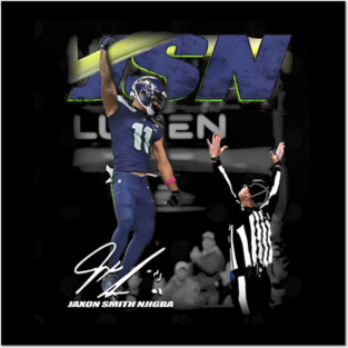 Jaxon Smith-Njigba JSN Posters and Art