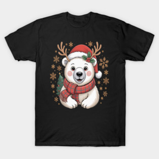 Christmas Polar Bear T-Shirt